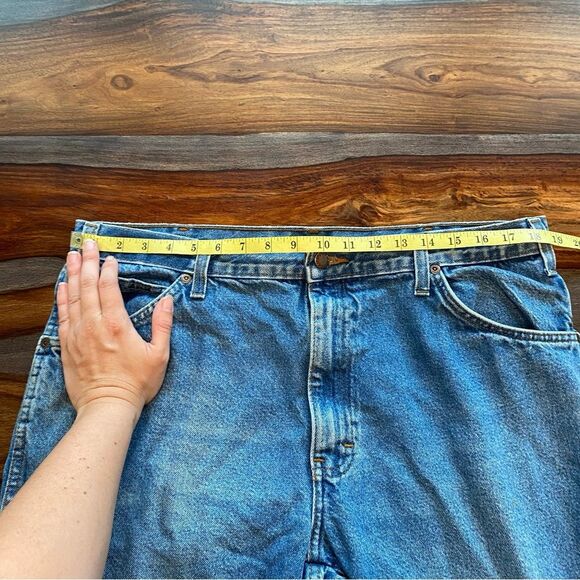 Dickies Work Jeans 38 x 30 Men’s Distressed Character Splatter Faded - Picture 11 of 16